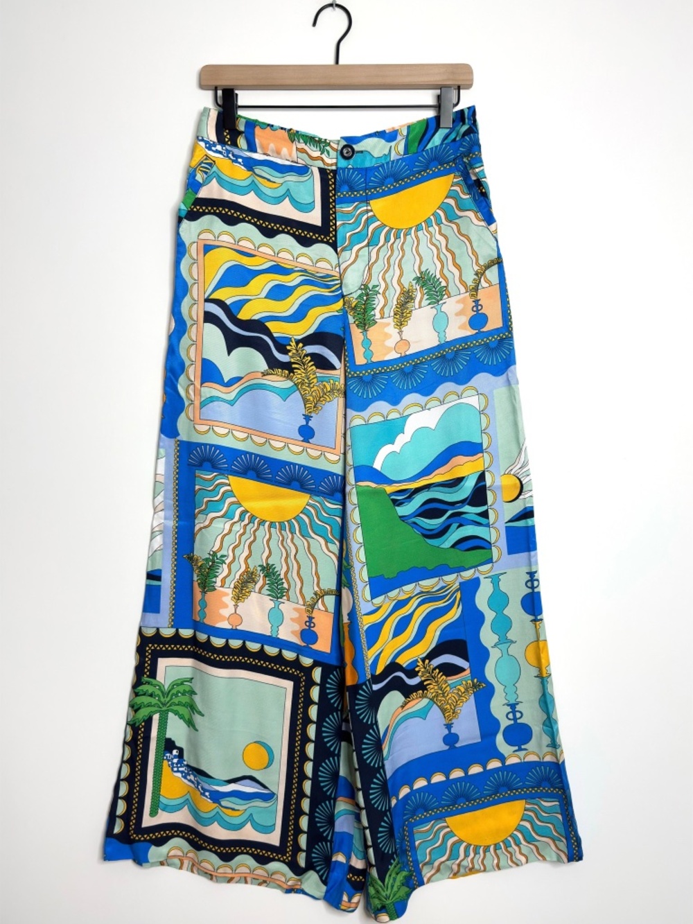 Maeve Sunshine Wide Leg Pants